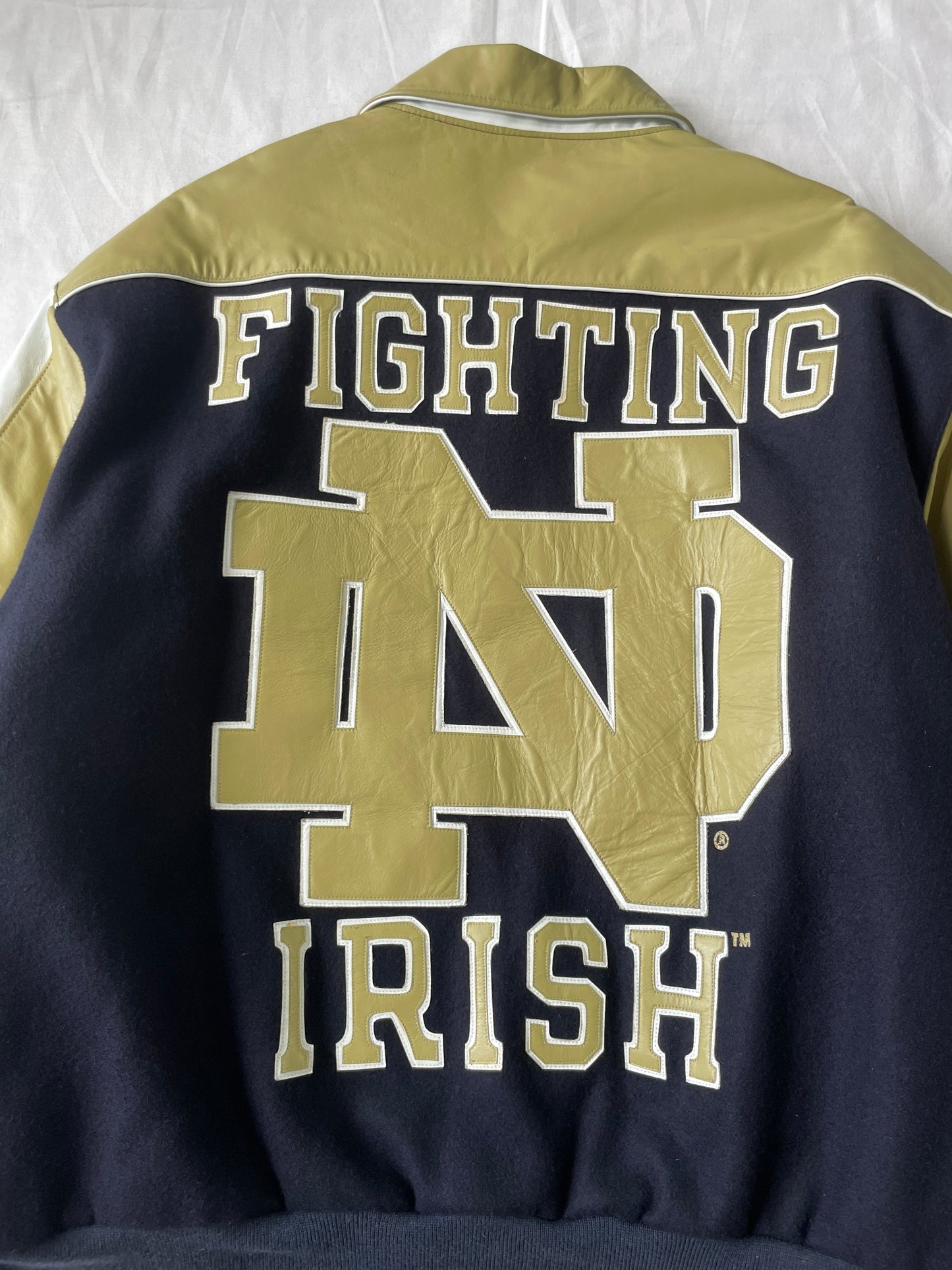 Vintage Notre Dame Jeff Hamilton Jacket XL