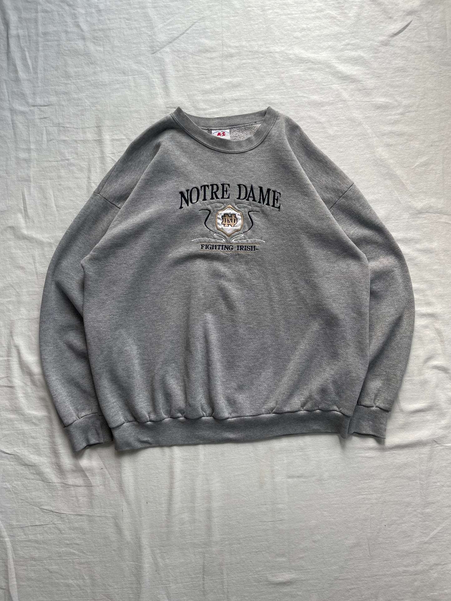 Vintage Notre Dame Crewneck XLarge