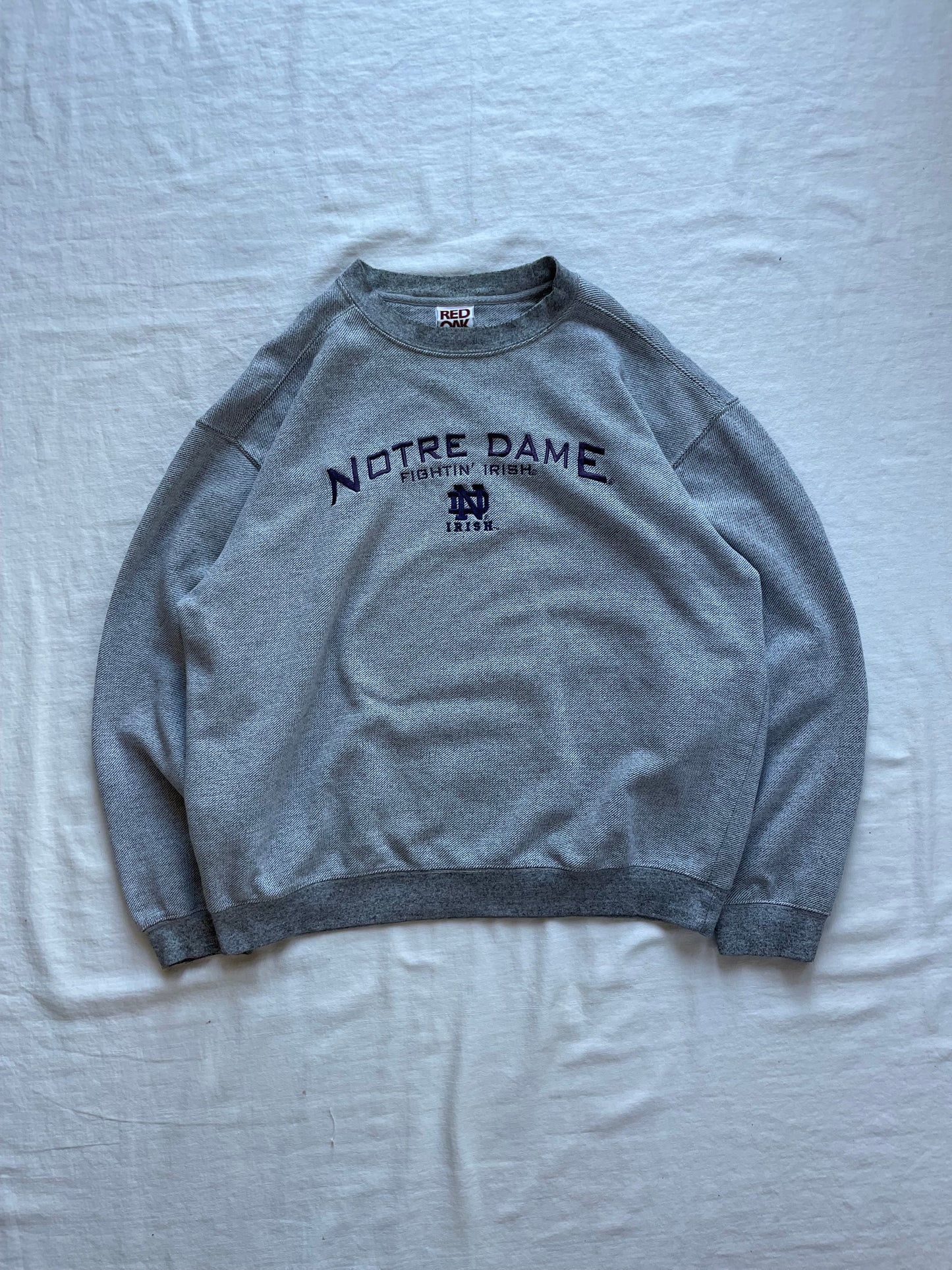 Vintage Notre Dame Crewneck Large