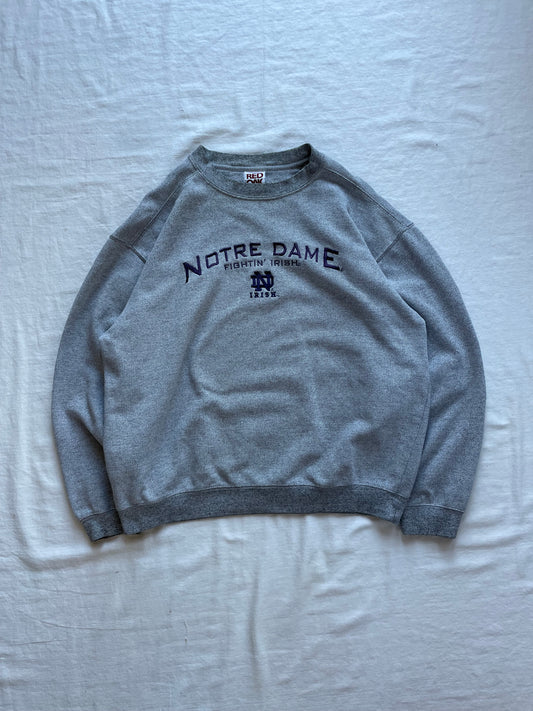 Vintage Notre Dame Crewneck Large