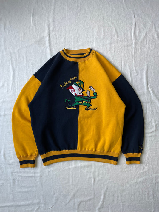 Vintage Notre Dame Crewneck Large