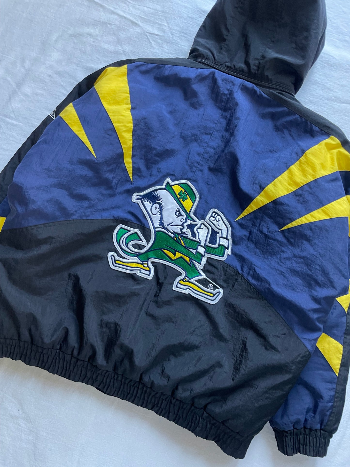 Vintage Notre Dame Puffer Jacket XLarge