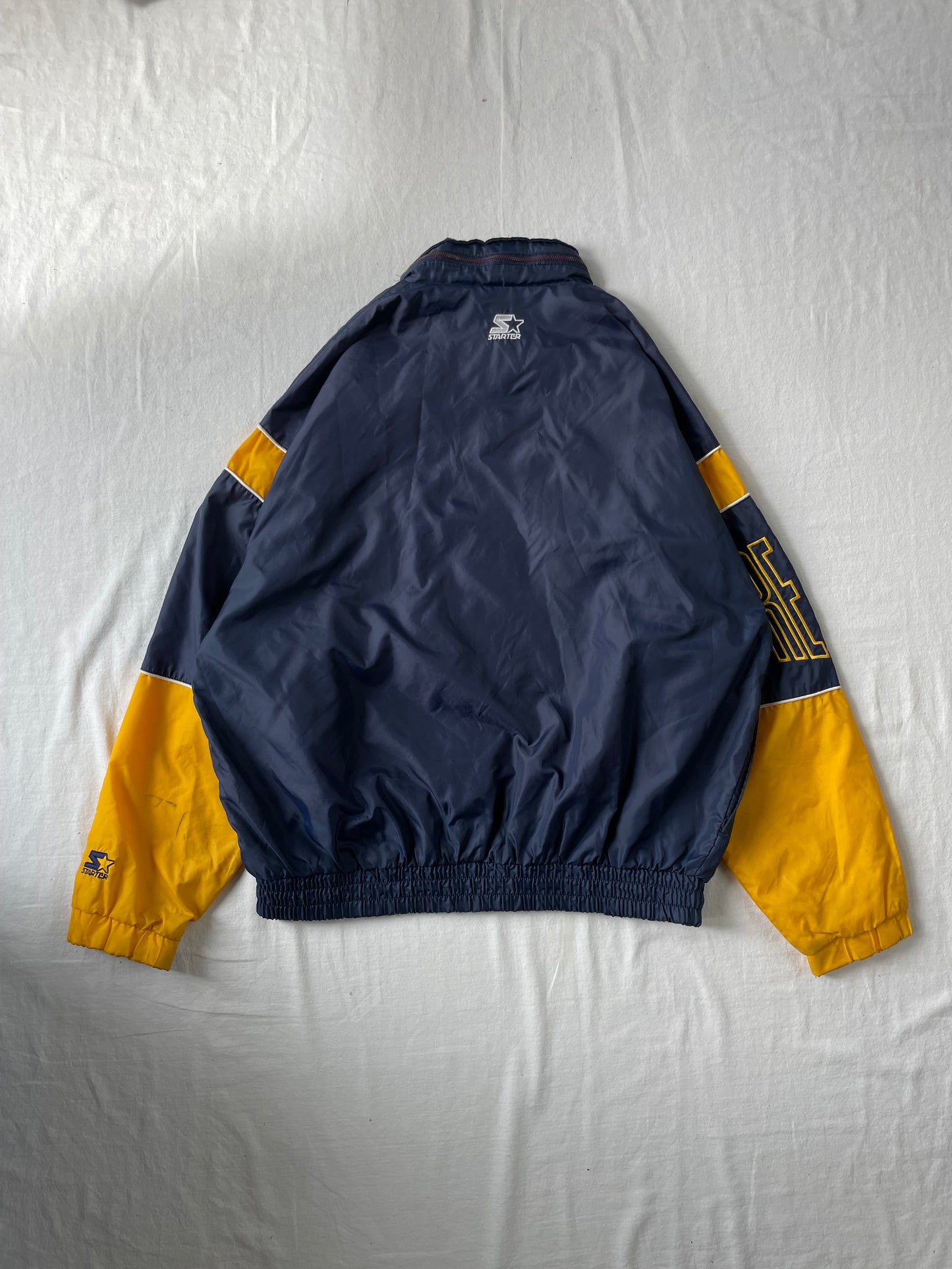 Vintage Notre Dame Windbreaker Jacket XLarge