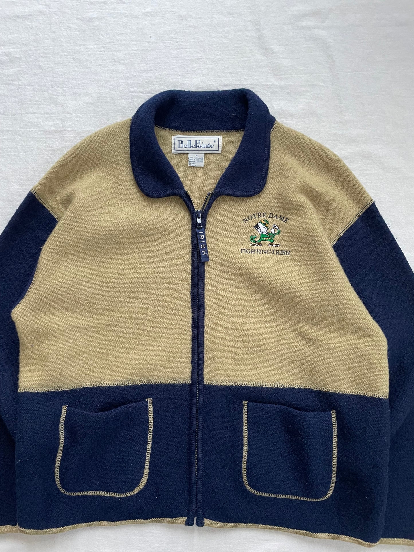 Vintage Notre Dame Fighting Irish Women’s Jacket Medium