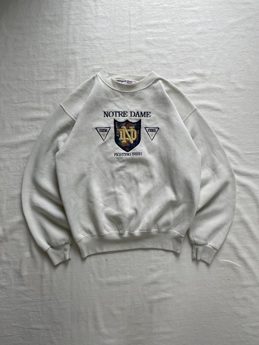 Vintage Notre Dame Crewneck Sweatshirt Small/Medium