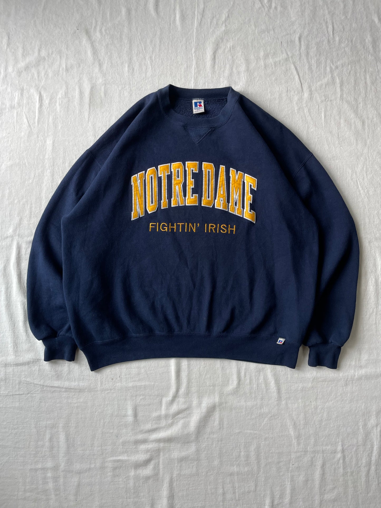 Vintage Notre Dame Fightin’ Irish Crewneck 2XL