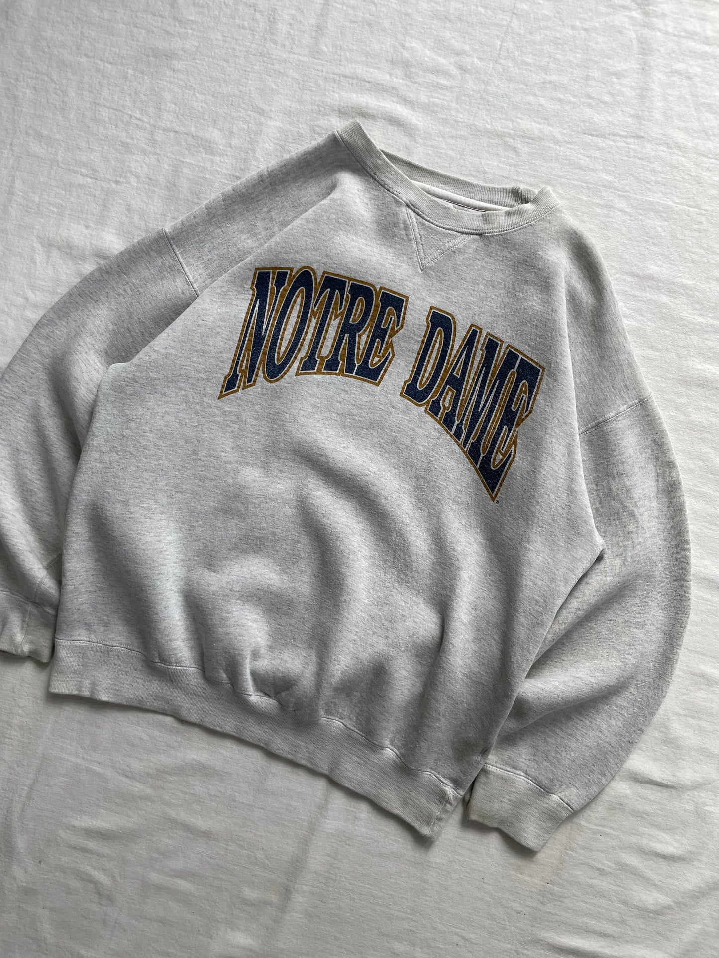 Vintage Notre Dame Crewneck XLarge