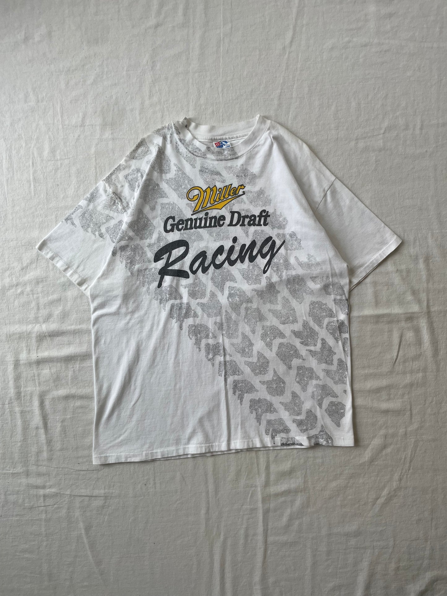 Vintage Miller Genuine Draft Racing Tee Large/XLarge