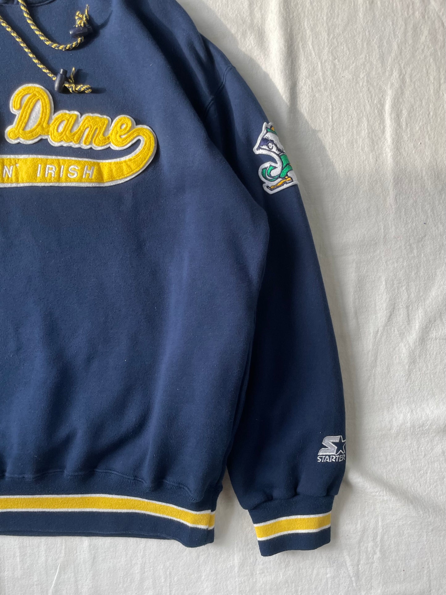 Vintage Notre Dame Hoodie XLarge