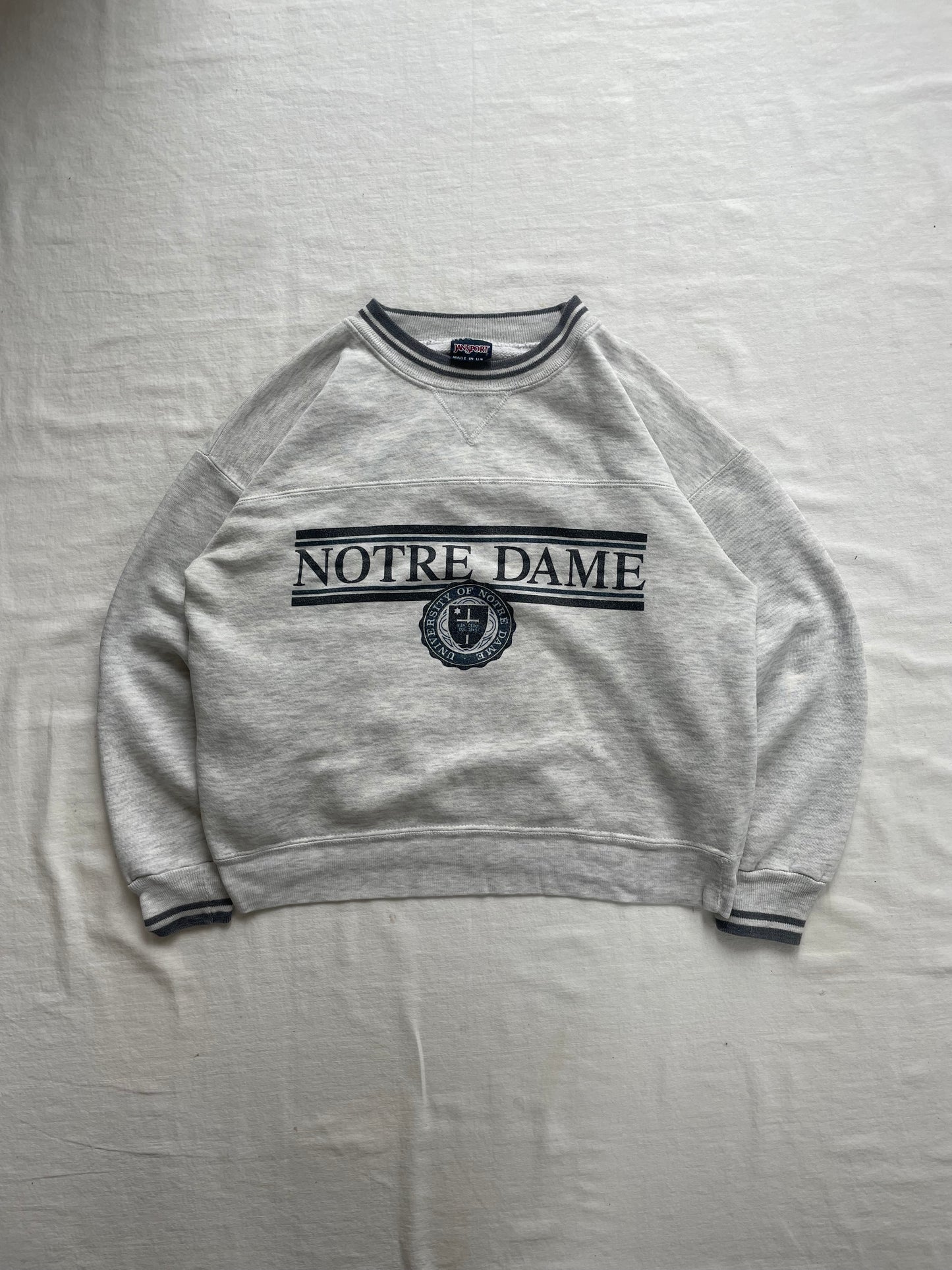 Vintage Notre Dame Crewneck Medium/Large