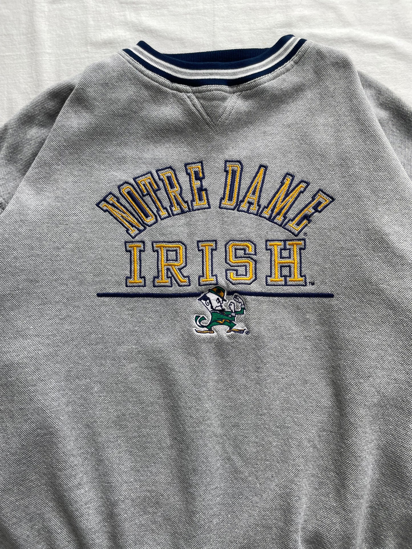 Vintage Notre Dame Irish Crewneck 2XL