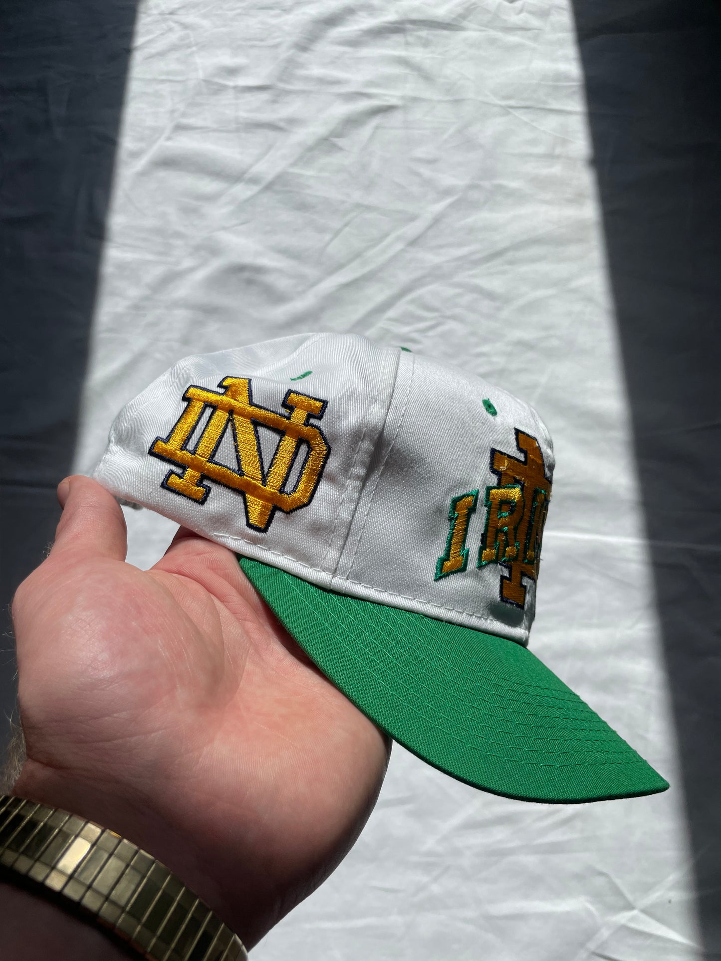 Vintage Rare Notre Dame Irish Hat