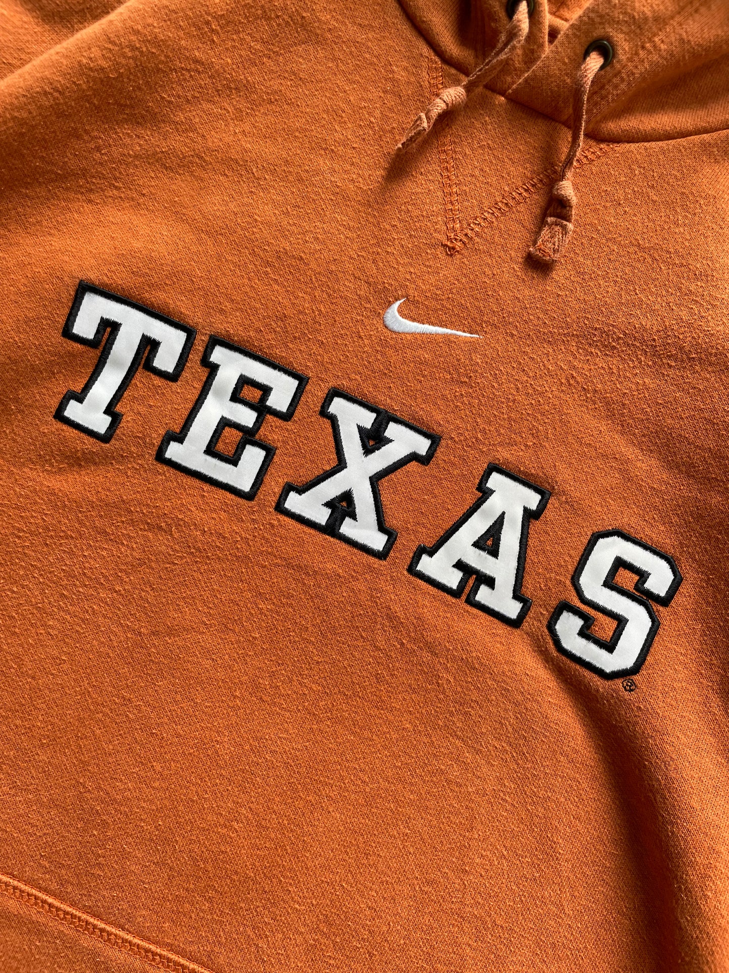 Vintage Nike Texas Center Swoosh Hoodie Large