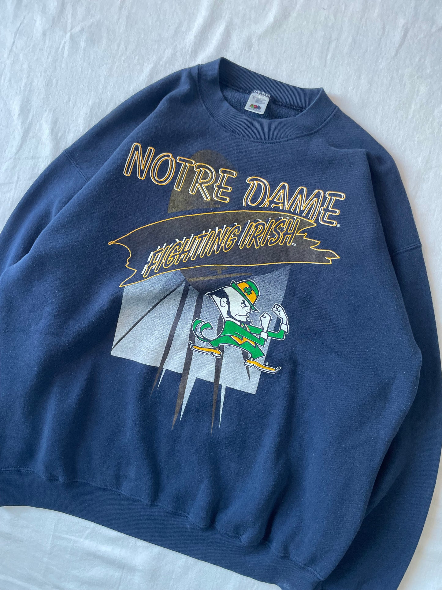 Vintage Notre Dame Fighting Irish Crewneck Large/XLarge