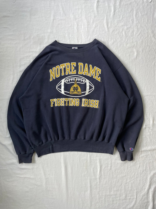 Vintage Notre Dame Fighting Irish Crewneck 2XL