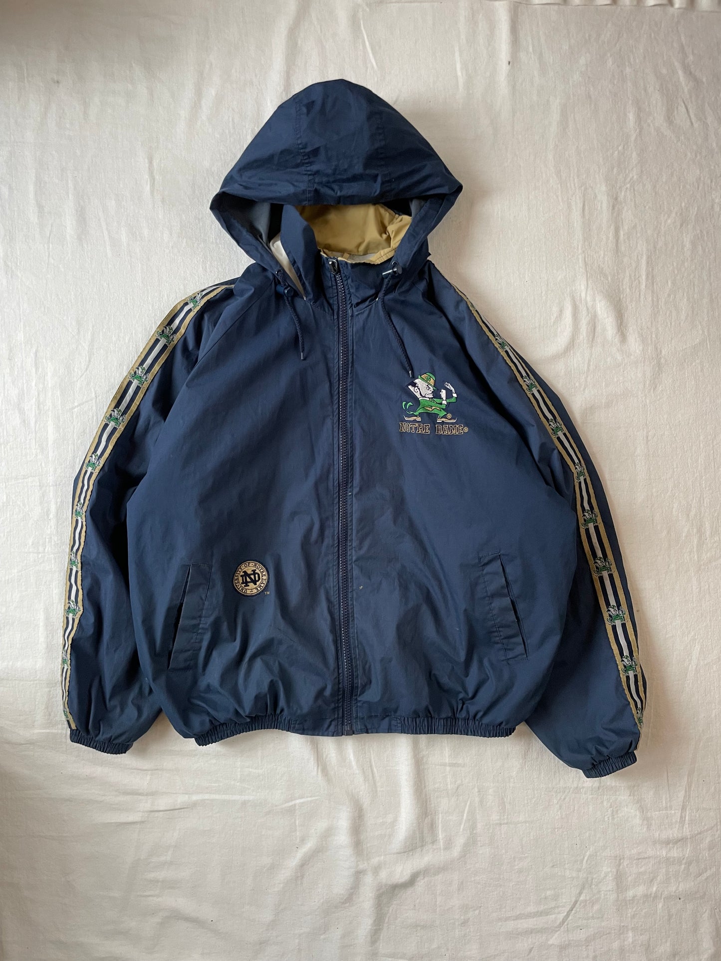 Vintage Notre Dame Jacket XLarge