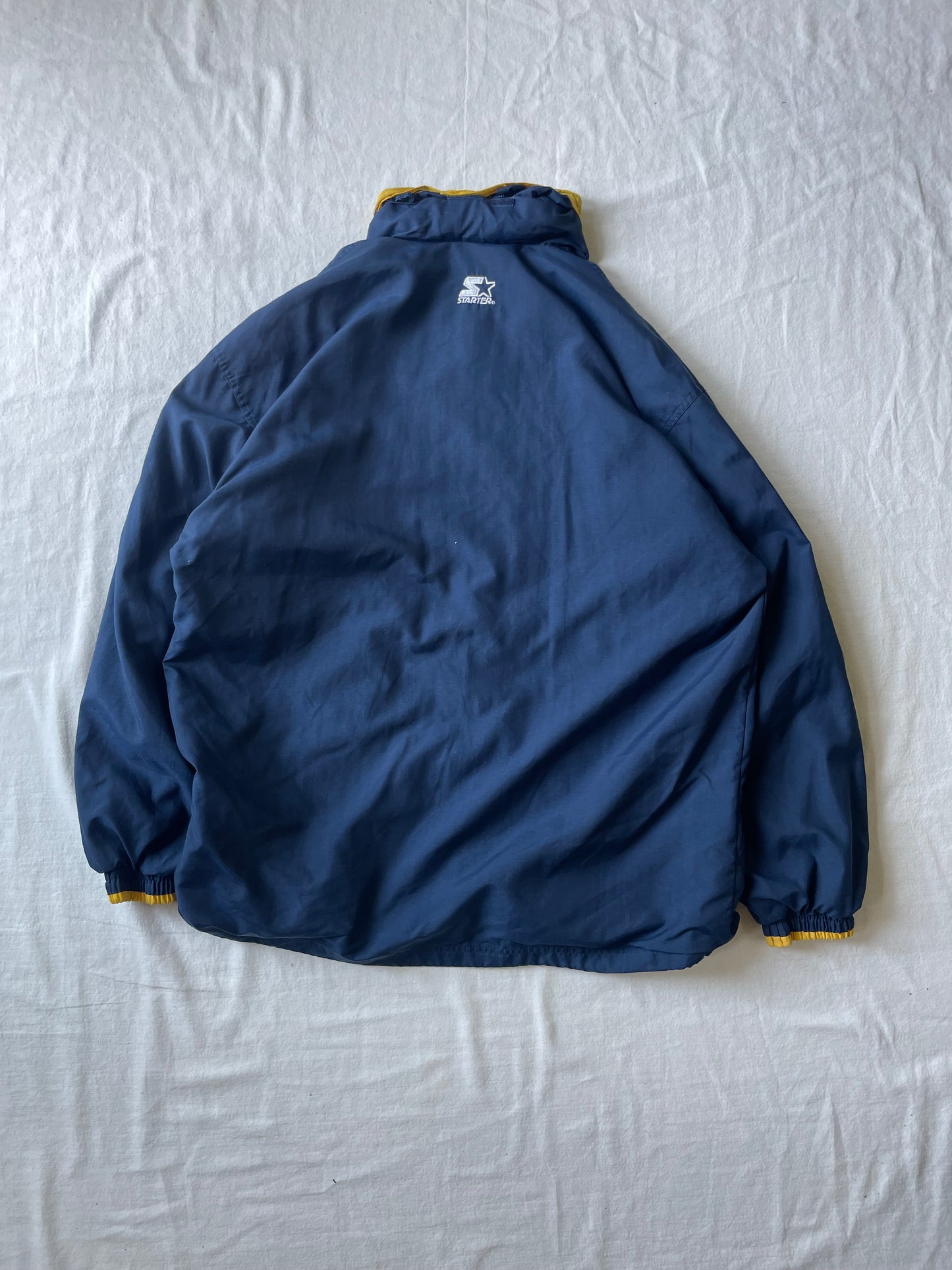 Vintage Notre Dame Windbreaker Jacket Large