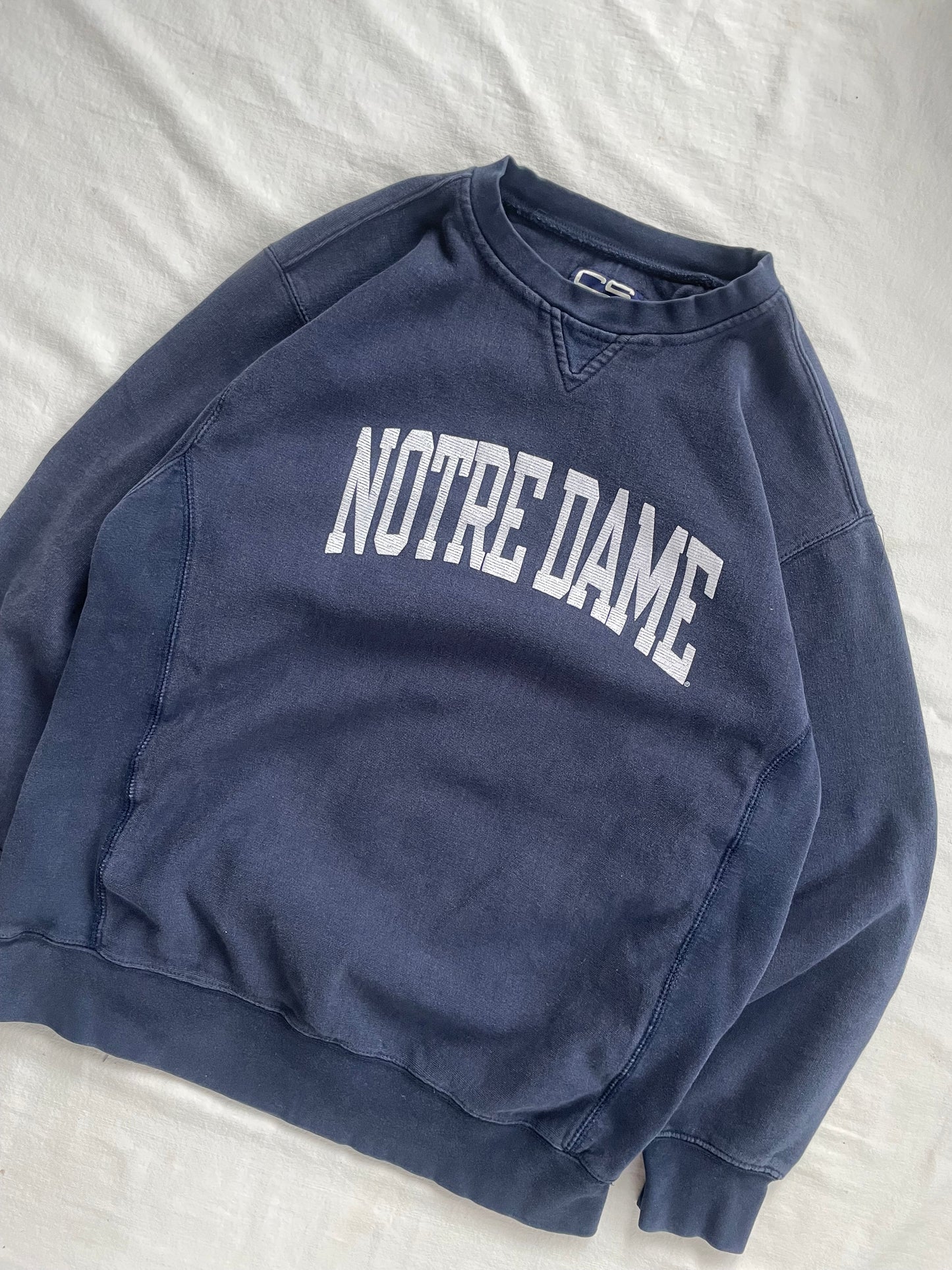 Vintage Notre Dame Crewneck Medium/Large