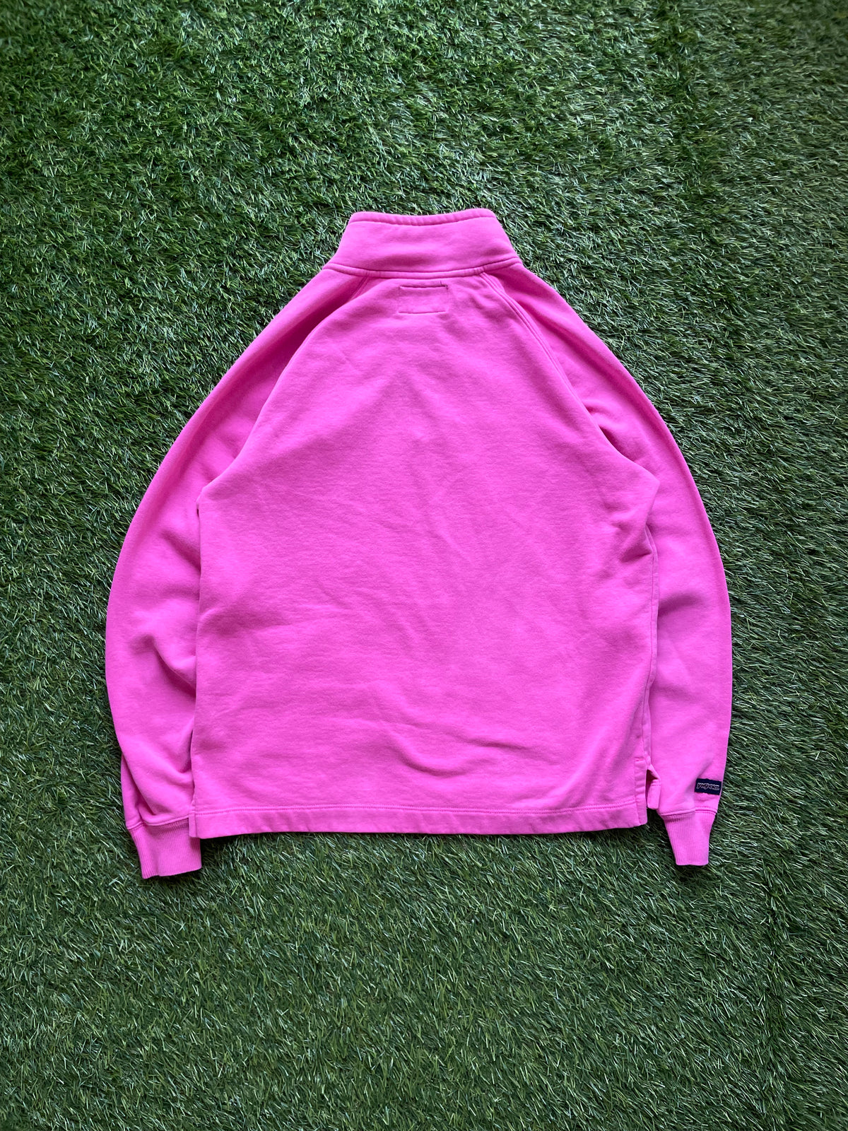 Vintage Notre Dame Pink Quarter Zip Sweatshirt Women’s Large