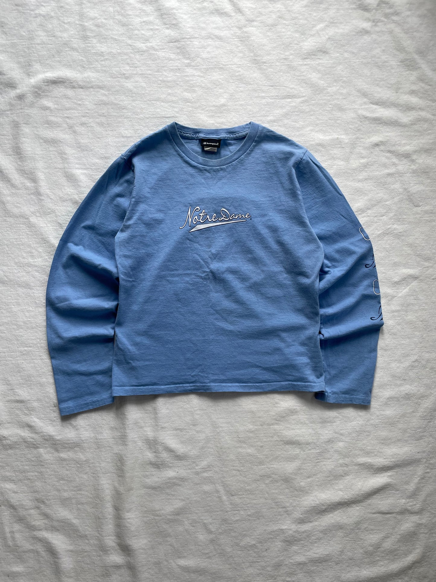 Vintage Notre Dame Irish Women’s Long Sleeve Shirt Medium