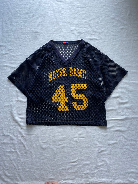 Vintage Notre Dame Mesh Football Jersey Large/XLarge