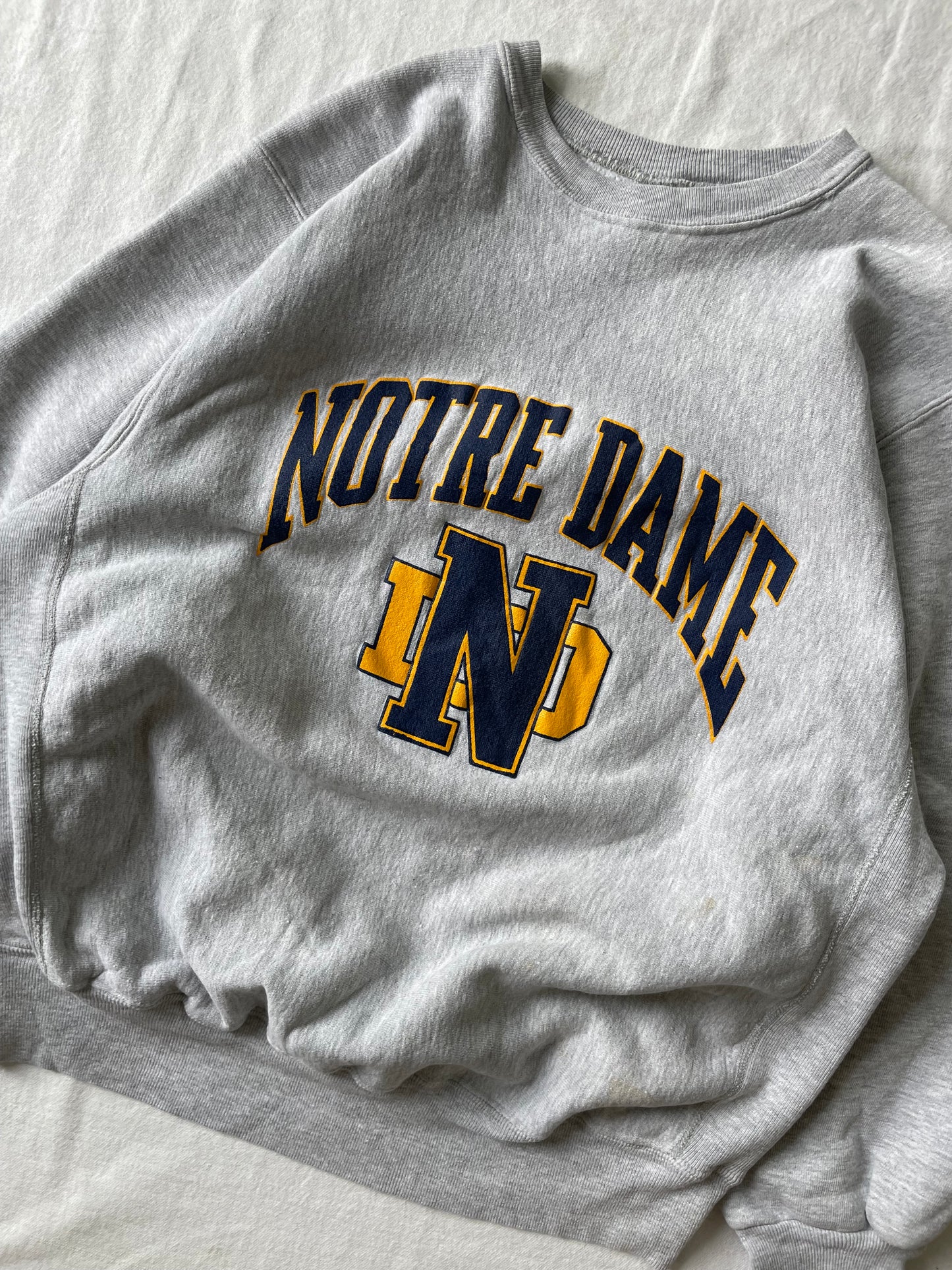 Vintage Notre Dame Crewneck Large/XLarge