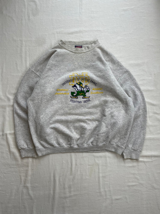 Vintage Notre Dame Crewneck XLarge