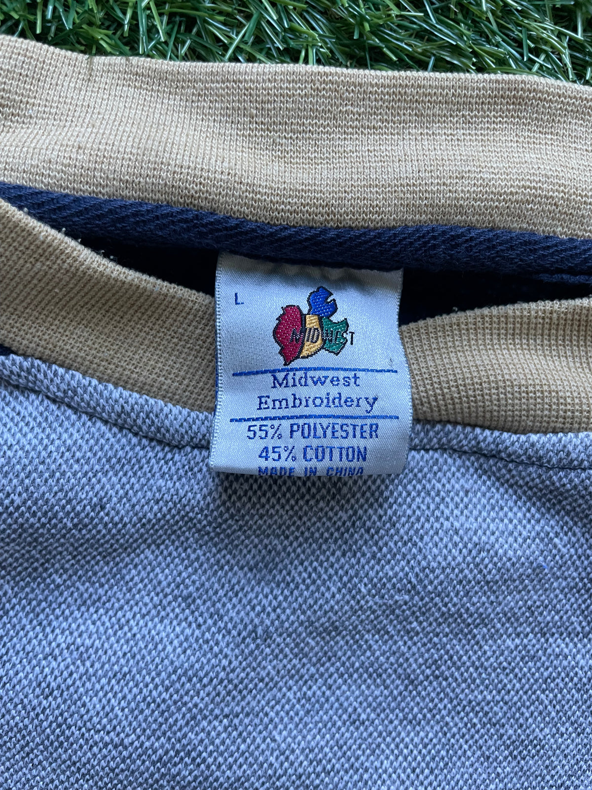 Vintage Notre Dame Crewneck Sweatshirt Large