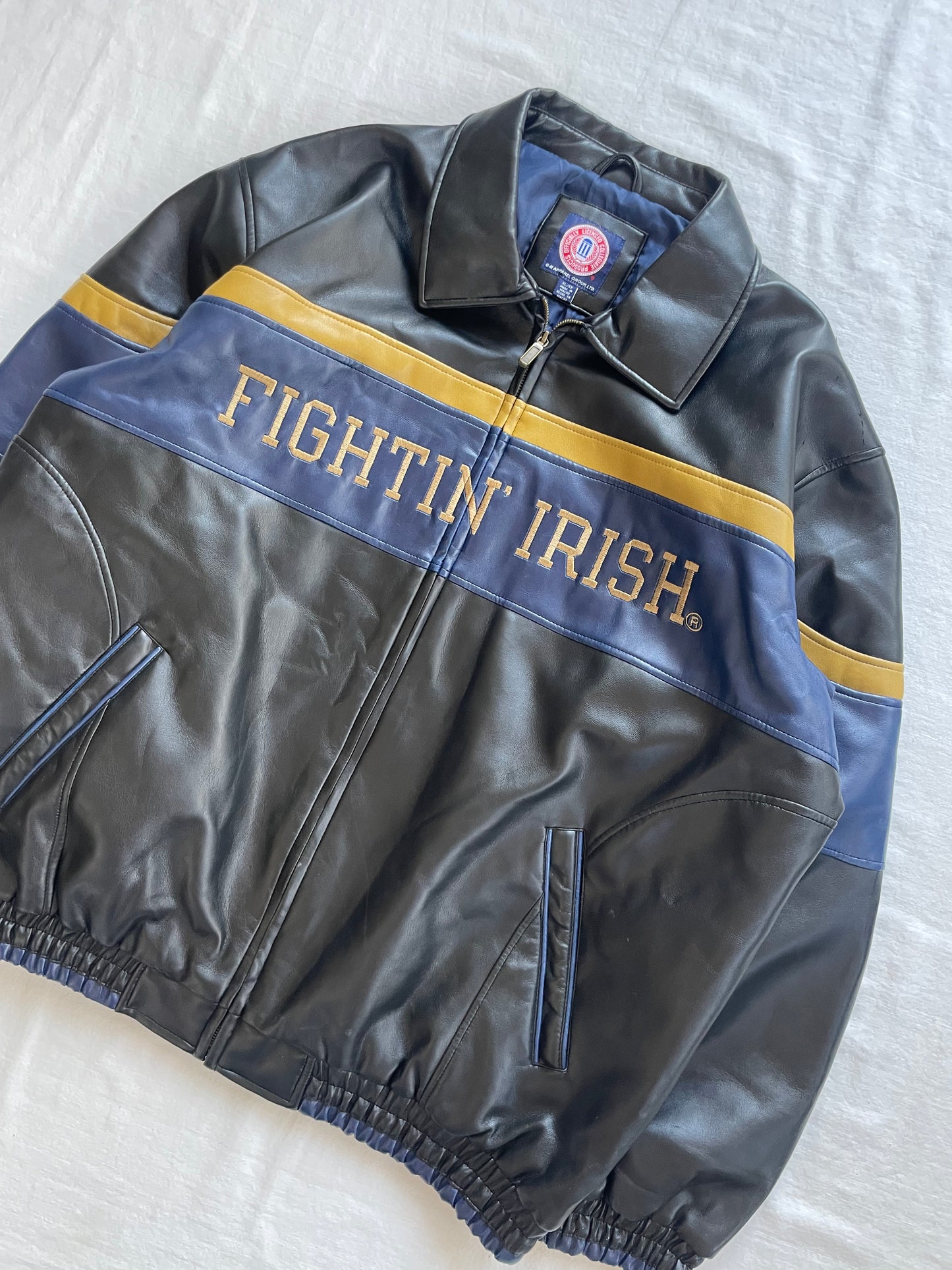 Vintage Notre Dame Jacket XLarge