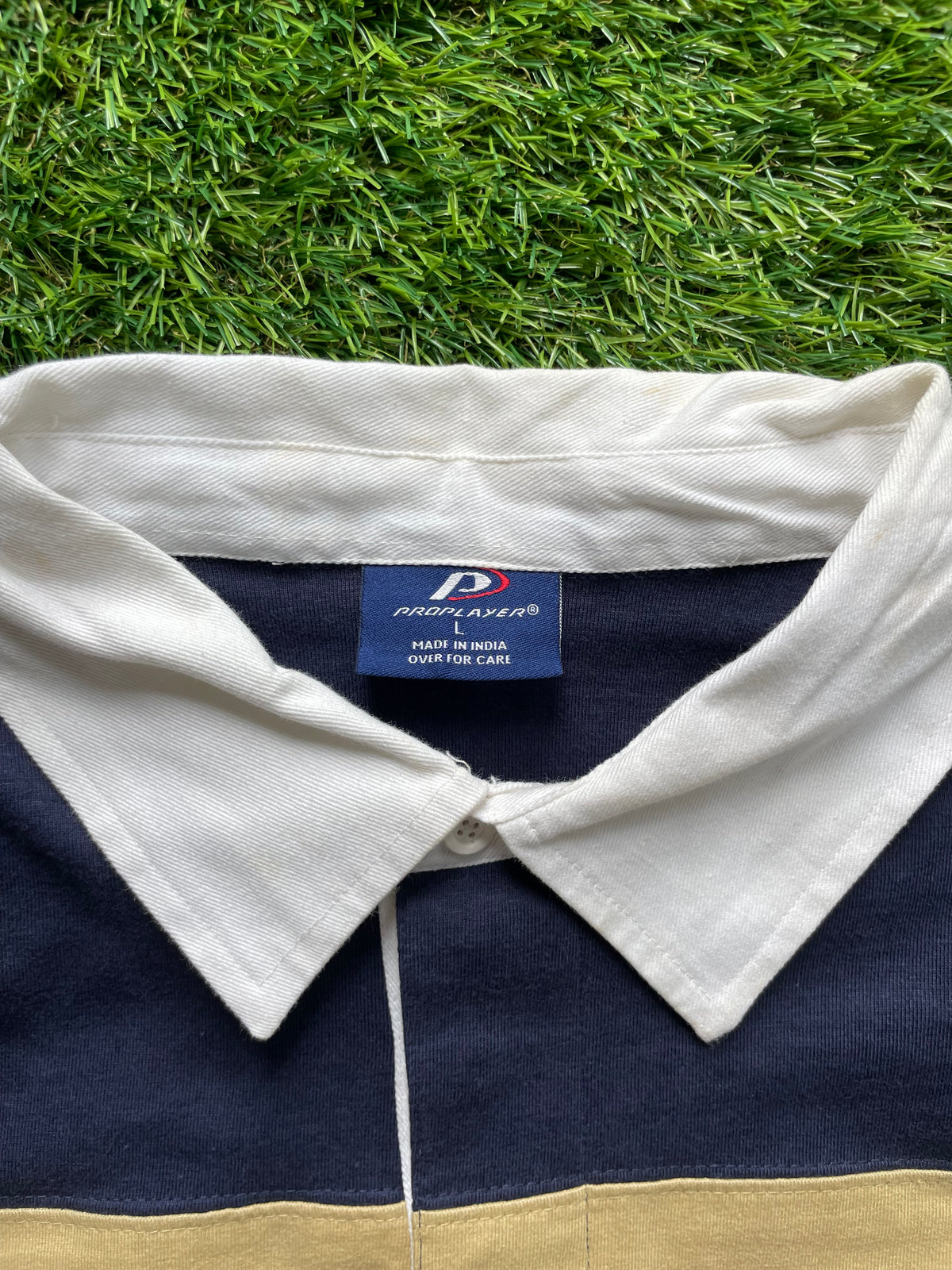 Vintage Notre Dame Rugby Polo Large