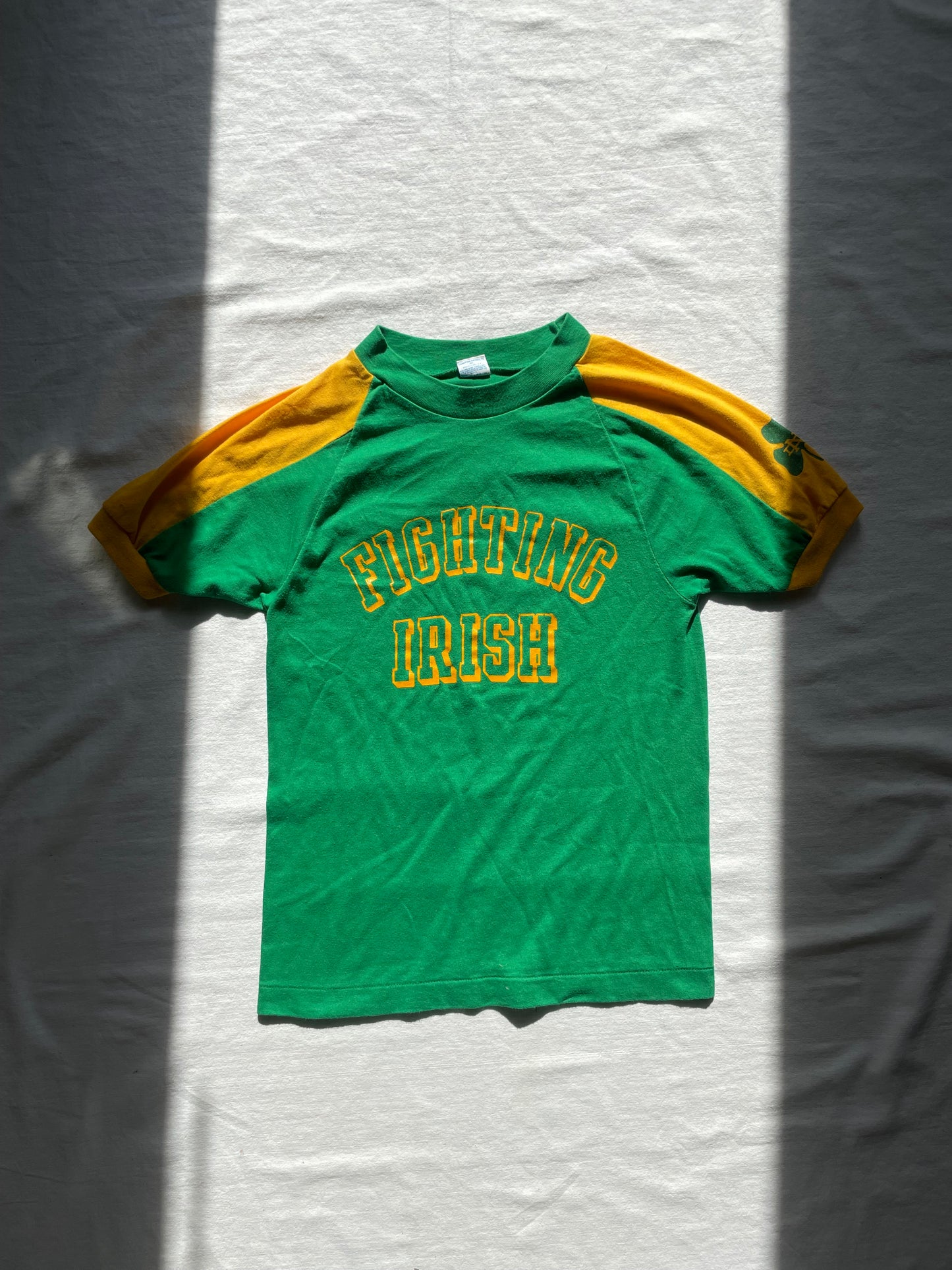 Vintage 70s Notre Dame Fighting Irish Champion Tee Small