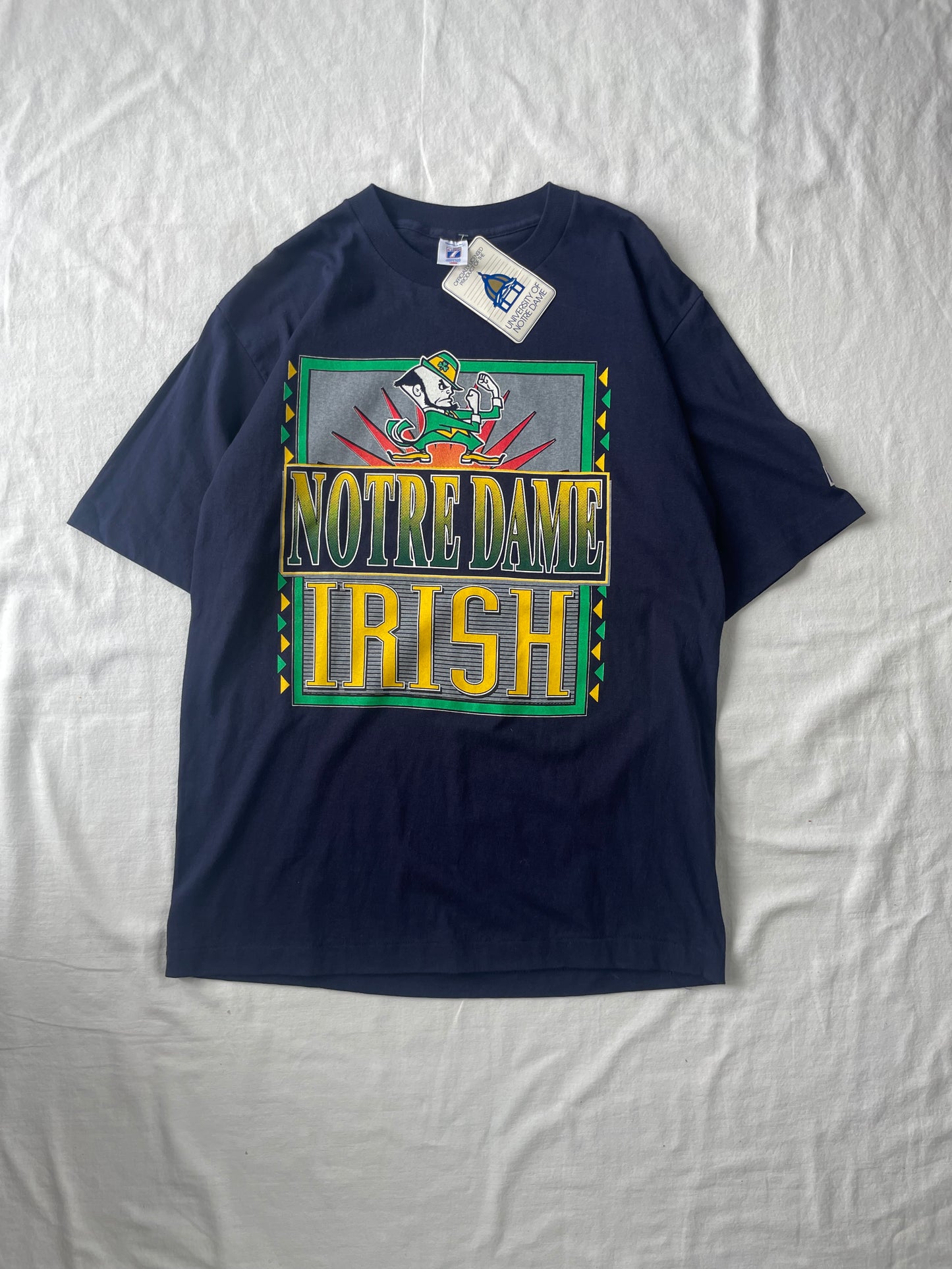 Vintage Notre Dame Tee Large