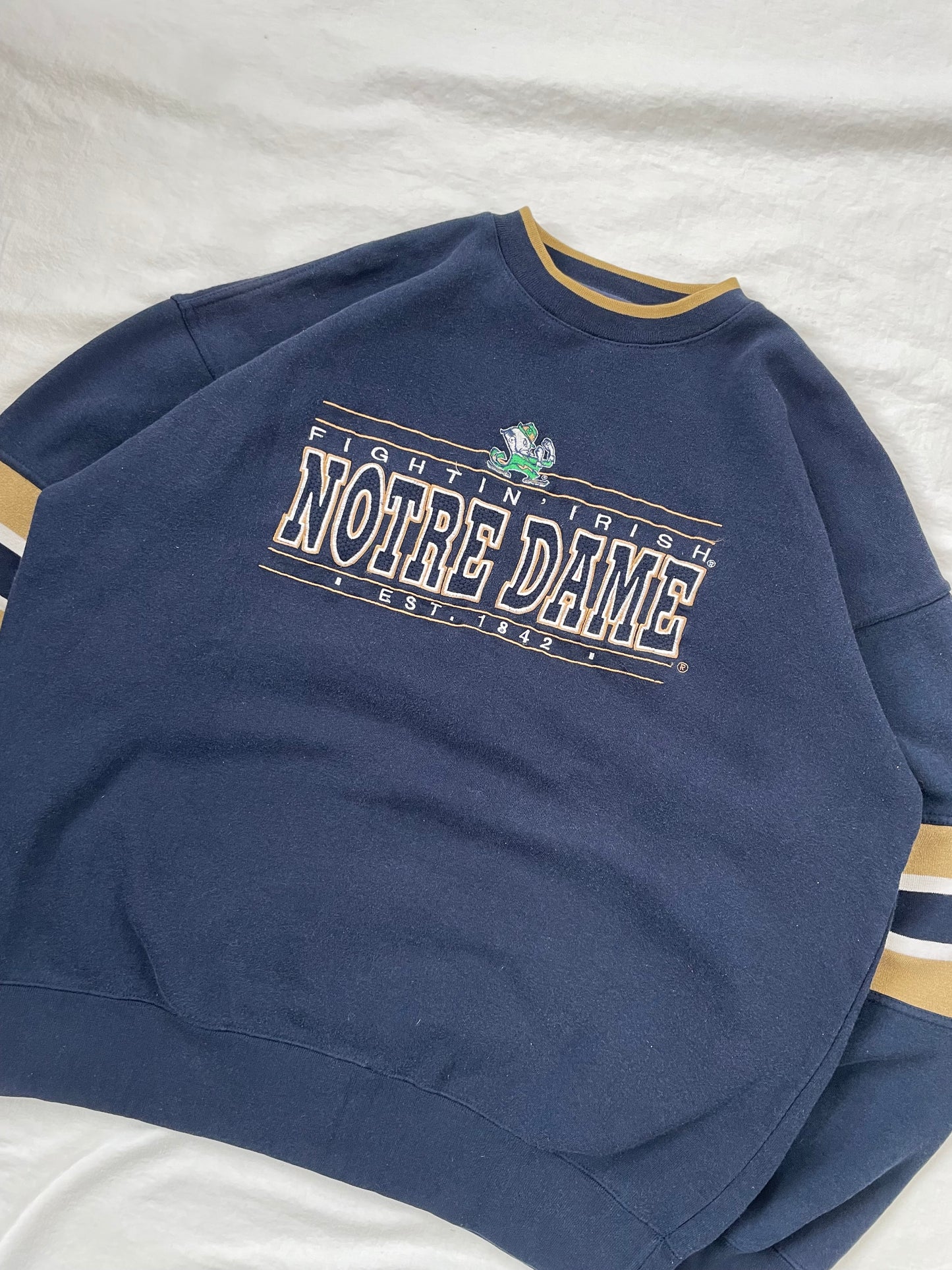 Vintage Notre Dame Fightin’ Irish Crewneck XLarge