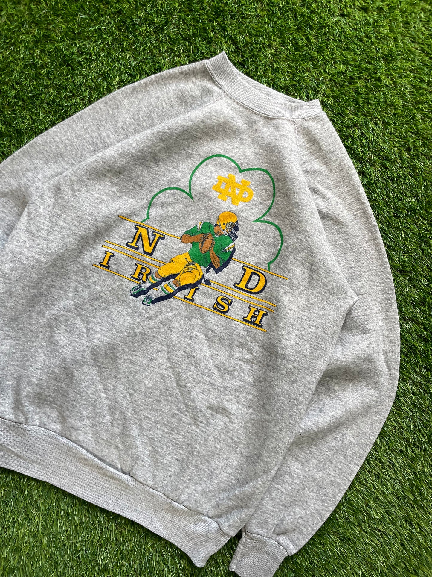 Vintage Notre Dame Football Crewneck Medium/Large