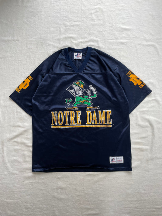 Vintage Notre Dame Football Jersey Large