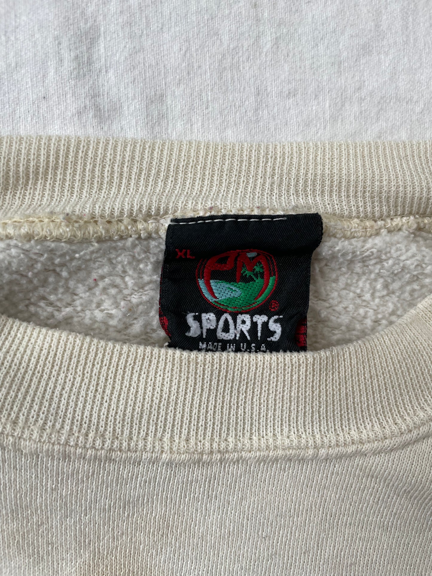 Vintage Notre Dame Cream Crewneck