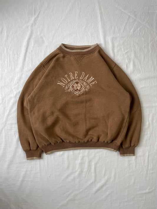 Vintage Notre Dame Crewneck Large