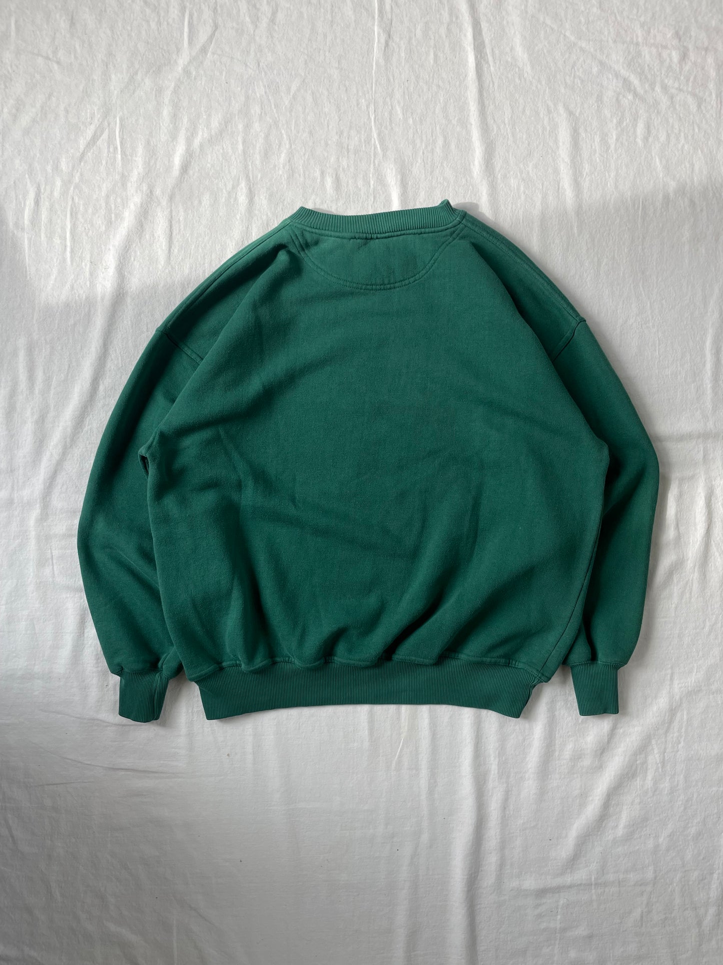Vintage Notre Dame Green Crewneck XLarge